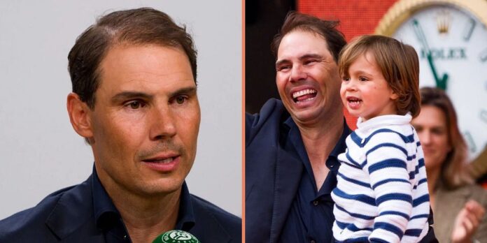 Rafael Nadal makes honest admission about his son potentially following in his footsteps & becoming a tennis player