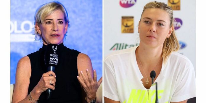 “I can relate to Maria Sharapova, it’s hard to let it go” – When Chris Evert felt a kinship with Russian amid her French Open title charge