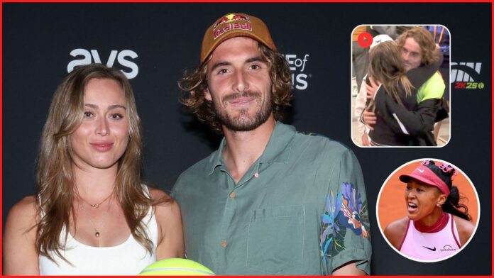 WATCH: Paula Badosa finds comfort in boyfriend Stefanos Tsitsipas’ arms after surviving Naomi Osaka scare at French Open