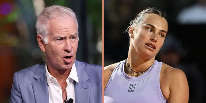 John McEnroe names ‘person to beat’ in French Open women’s singles, and it’s not Aryna Sabalenka