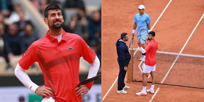 Novak Djokovic sparks controversy at French Open after heated argument with chair umpire over rain affecting play