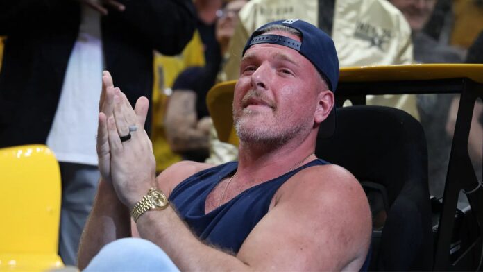 “Send these sons of b*tches back to New York” – Pat McAfee brutally mocks Timothée Chalamet, Ben Stiller, Spike Lee during in-arena announcement