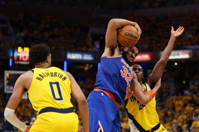 New York Knicks’ troubles worsen as Karl-Anthony Towns at risk of missing elimination Game 5 vs Indiana Pacers