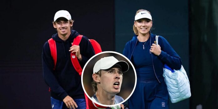 WATCH: Heartwarming scenes as Alex de Minaur’s fiancé Katie Boulter consoles Aussie after French Open shocker