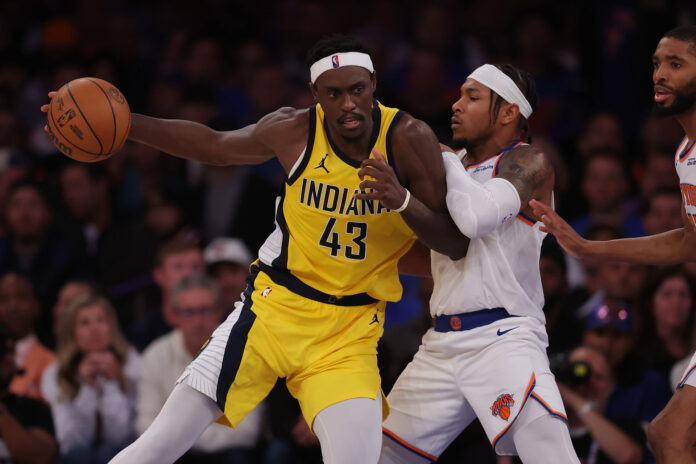 “I’ve been kissed harder” – Reggie Miller calls out refs reviewing Flagrant foul after Knicks guard takes Pascal Siakam out