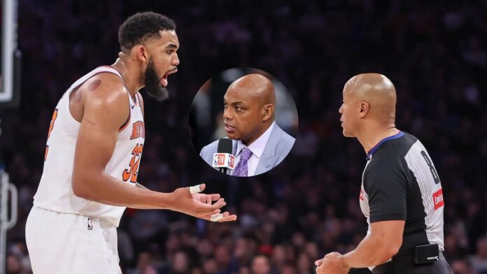 Charles Barkley confronts Karl-Anthony Towns over foul trouble – “Why do you be getting them dumb fouls?” 