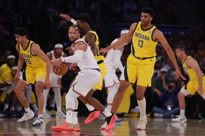 Jalen Brunson’s fan delivers knockout blow to Bennedict Mathurin’s fan as Knicks vs. Pacers rivalry turns wild outside MSG