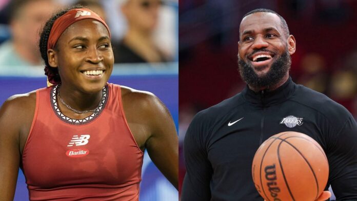 “She would’ve died and came back if she seen Michael Jordan”: Fans at odds as Coco Gauff details her starstruck moment with LeBron James