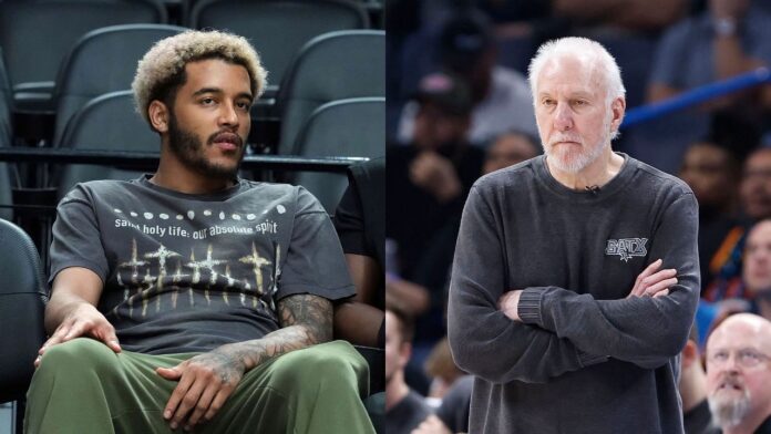 Spurs star Jeremy Sochan reveals the true story of the time Gregg Popovich kicked him out of practice