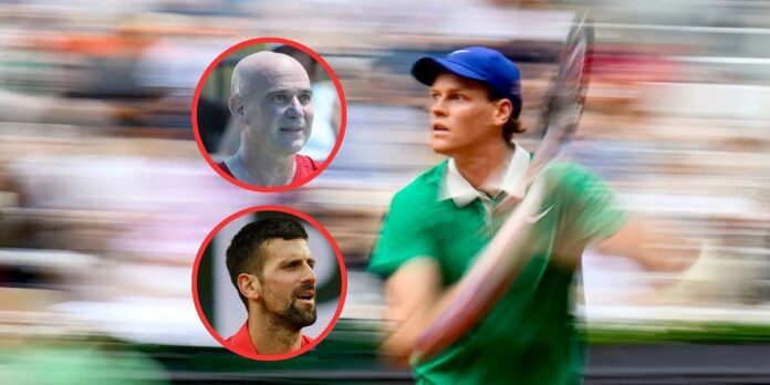 Jannik Sinner draws interesting comparison to Andre Agassi & Novak Djokovic from American’s ex-coach