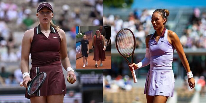 WATCH: Mirra Andreeva rocks up at French Open with Nike skirt Zheng Qinwen hesitated to wear because she was ‘too shy’