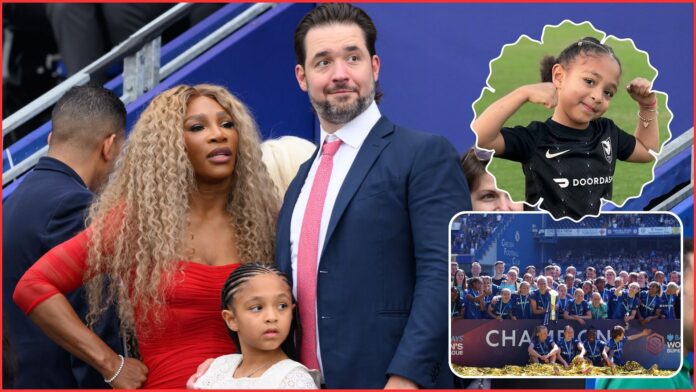 Serena Williams’ husband Alexis Ohanian says daughter Olympia is more of a crowd-puller than him after Chelsea deal