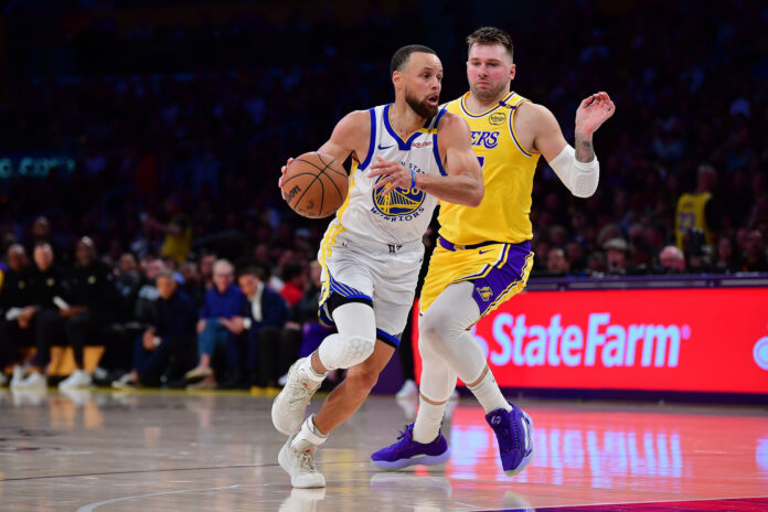 Steph Curry screaming, Draymond Green in disbelief as Warriors’ first reaction to Luka Doncic trade goes viral