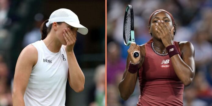 Iga Swiatek’s luck goes from bad to worse after Jasmine Paolini beats Coco Gauff to shake up French Open draw
