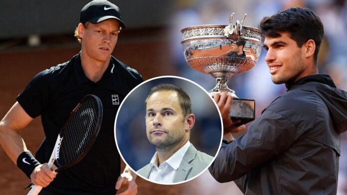 Andy Roddick gives his verdict on what Jannik Sinner has to do to beat Carlos Alcaraz on clay as French Open looms