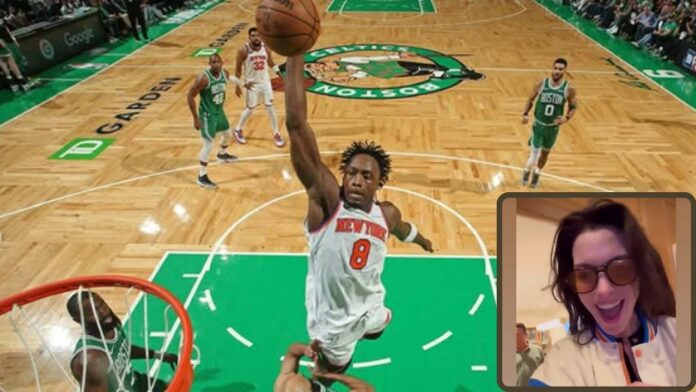 “OG cheatin on Suni he best be careful”: Fans go wild after OG Anunoby shares Anne Hathaway’s video