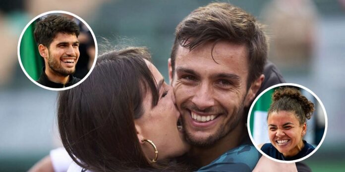 Carlos Alcaraz, Jasmine Paolini & tennis world send love to Lorenzo Musetti after Italian announces his girlfriend Veronica’s 2nd pregnancy