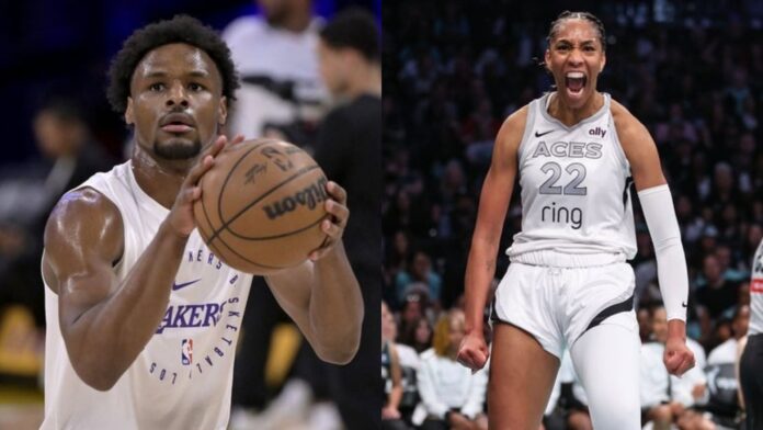 “Paige Bueckers can beat Bronny James”: Fans react as controversial claim on A’ja Wilson getting demolished by NBA player resurfaces