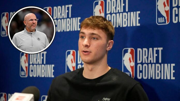 “Love that kid from Duke” – Jason Kidd confirms Cooper Flagg as Mavericks’ draft night pick