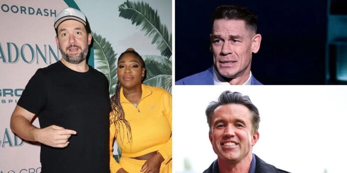 Serena Williams’ husband Alexis Ohanian has 5-word reaction to his physical appearance being compared to John Cena & Rob McElhenney