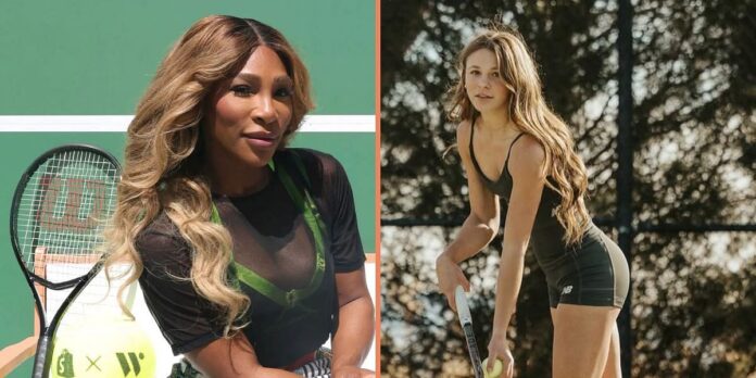 Serena Williams impresses UNC’s hottest tennis sensation Anna Frey with gifts