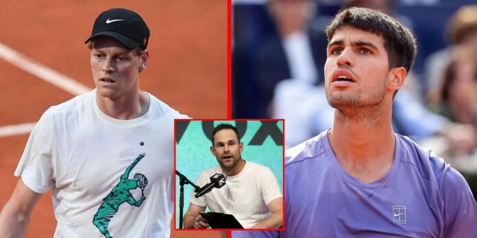 Andy Roddick reveals why Carlos Alcaraz is the only player who makes Jannik Sinner look “unbalanced”