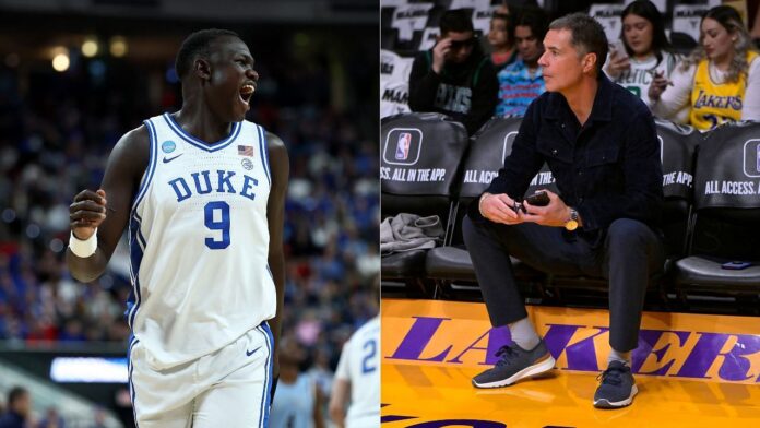 Lakers Trade Rumors: Mock deal sees Rob Pelinka adding Cooper Flagg’s 7’2 Duke teammate to resolve center woes