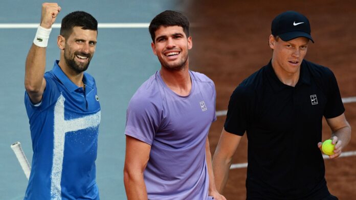 French Open 2025 odds after draw: Who are the men’s singles favorites? Ft. Novak Djokovic, Carlos Alcaraz, Jannik Sinner