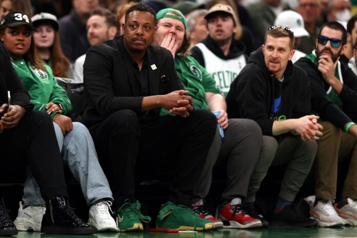 “Boston definitely knows about choking” – NBA fans react as Paul Pierce trolls Knicks with ‘Choke’ custom t-shirt