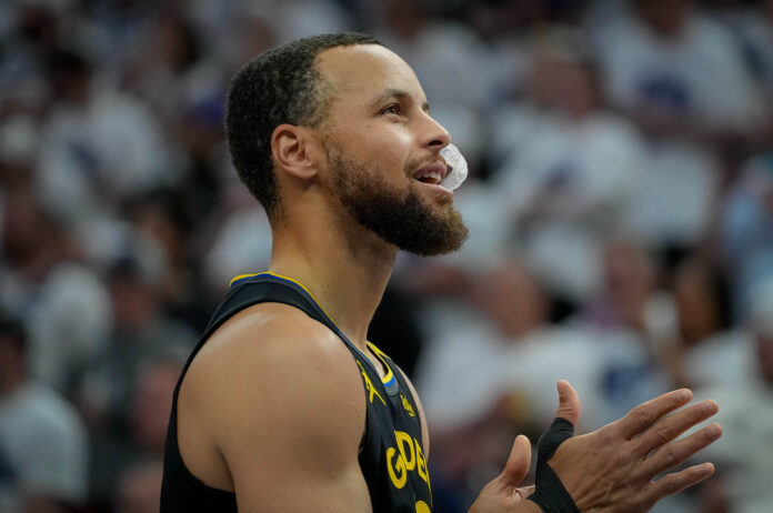 Steph Curry oozes cool in unflinching face-to-face response to LeBron James’ fan after snub