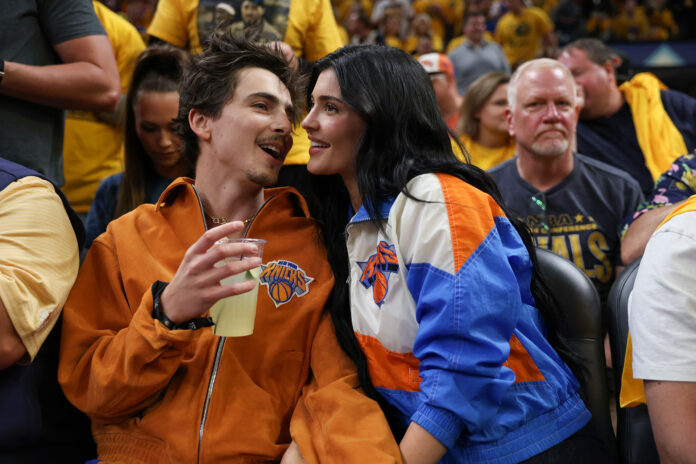 Skip Bayless takes issue with Timothee Chalamet and Kylie Jenner as Knicks NBA Final dream ends: “This is just wrong”