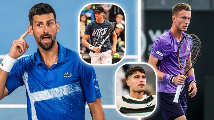“Hope Novak Djokovic is listening” – Fans react to Jiri Lehecka’s comments on Jannik Sinner & Carlos Alcaraz at French Open 2025
