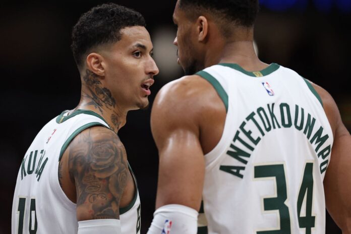 Giannis Antetokounmpo’s teammate Kyle Kuzma sends hilarious warning to Bucks star amid trade rumors