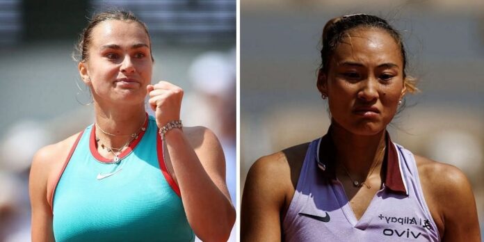 Controversial scenes at French Open as Zheng Qinwen gets overruled by umpire, HawkEye shows different result at crucial point in Aryna Sabalenka loss