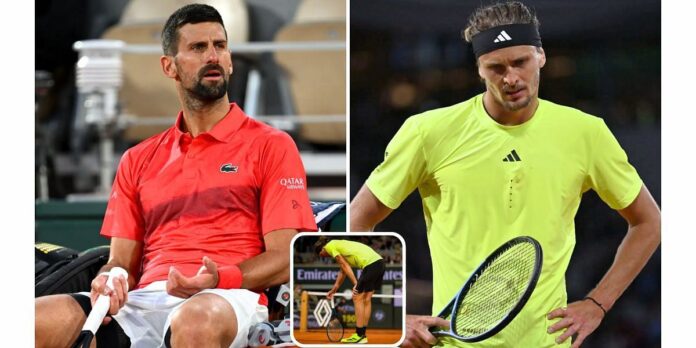 Alexander Zverev complains about ‘swallowing 50 flies’ in bizarre moment during French Open QF loss to Novak Djokovic