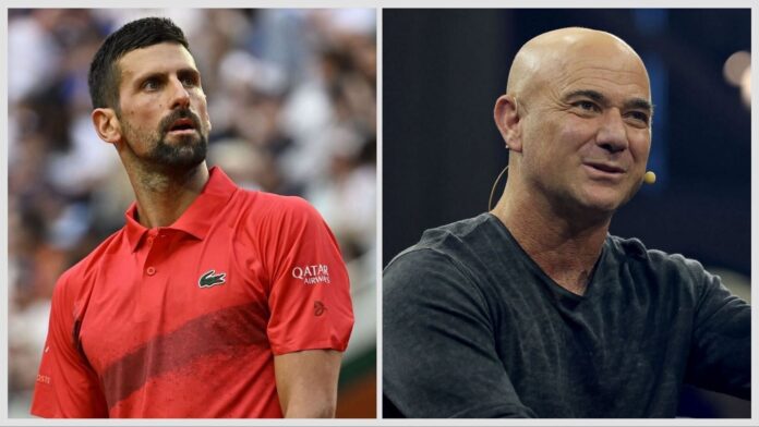 “Novak Djokovic wants to beat your mom, too” – Andre Agassi makes feelings clear on why the Serb is the GOAT