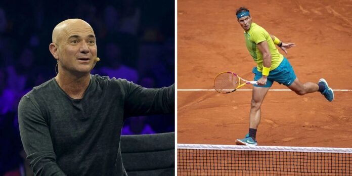 “I was like I can’t beat this guy”- Andre Agassi casts mind back to his moment of realization about Rafael Nadal at French Open