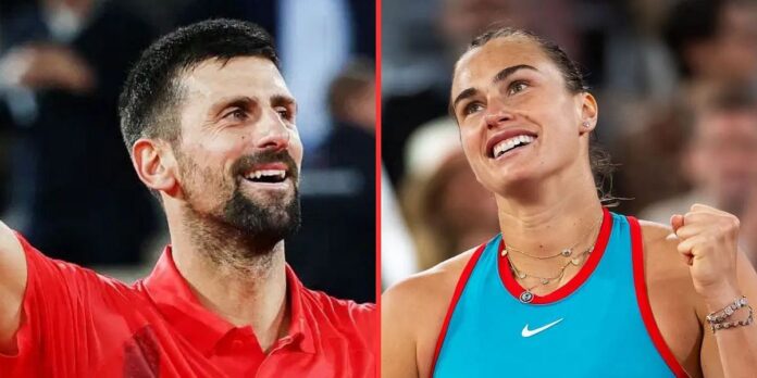 WATCH: Novak Djokovic shares warm embrace with Aryna Sabalenka in endearing moment after her French Open SF win