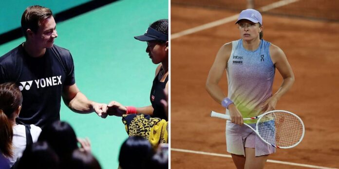 “The bar is too high for Iga Swiatek” – Naomi Osaka’s ex-coach defends Pole against criticism for title drought after French Open exit