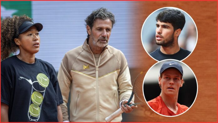 “Higher than level of Roger Federer, Rafael Nadal & Novak Djokovic” – Naomi Osaka’s coach Patrick Mouratoglou makes bold claim about Sinner & Alcaraz