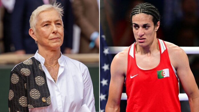 Martina Navratilova sends strongly worded message about Imane Khelif after controversial boxer withdraws from event with new sex testing policy