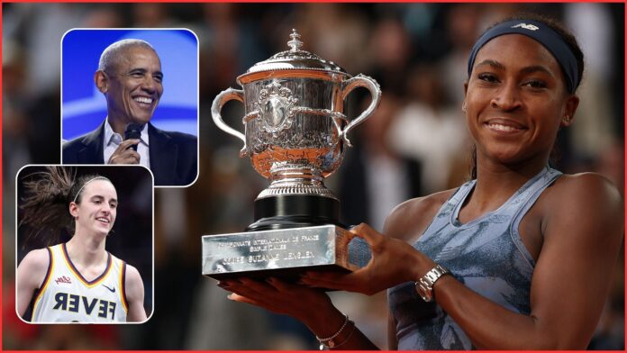 Barack Obama, Caitlin Clark send their love to Coco Gauff after American’s incredible French Open title win