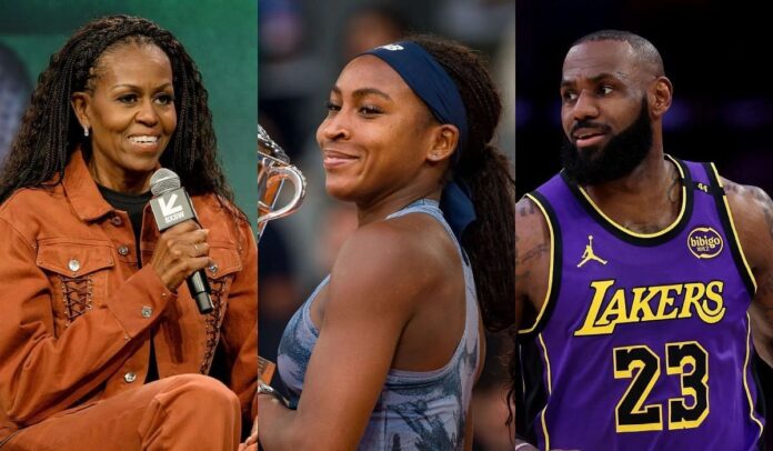 More love for Coco Gauff from American royalty as Michelle Obama, LeBron James, Matthew McConaughey & others react to French Open win