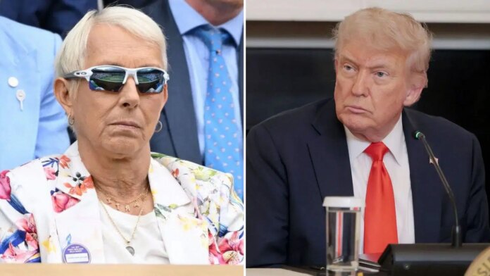 Martina Navratilova says Donald Trump is using anti-ICE LA protests to cancel elections under the guise of national emergency