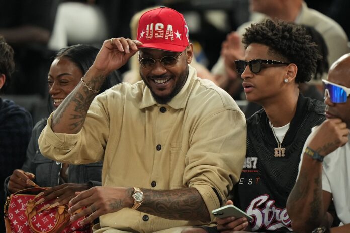 “I would destroy this kid”: Carmelo Anthony can’t hide true feeling on ‘cooking’ son Kiyan in 1-on-1 challenge