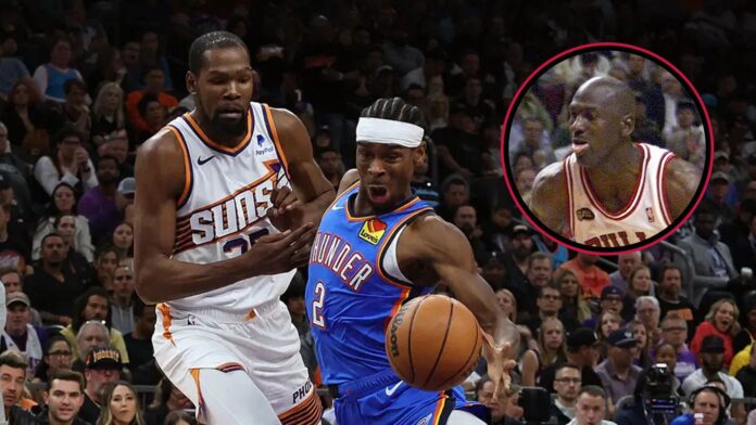 “He’s efficient like Michael Jordan” – Ex-NBA champ takes brutal swipe at Kevin Durant in bold praise for Shai Gilgeous-Alexander