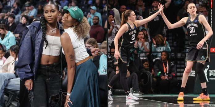 Coco Gauff receives special gift from Sabrina Ionescu & touching message from Breanna Stewart during memorable WNBA outing