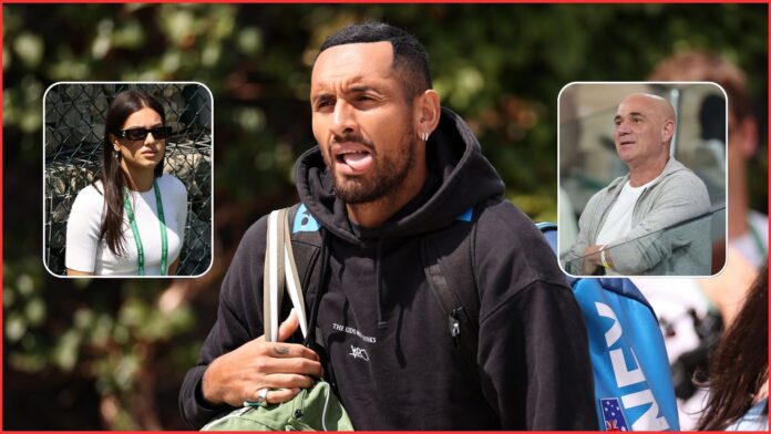 Nick Kyrgios breaks silence over breakup with ex-girlfriend Costeen, being possibly snubbed of big Andre Agassi opportunity ahead of Wimbledon & more