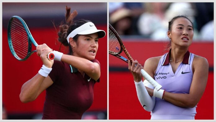 “I don’t think it’s ideal” – Emma Raducanu makes frustrations clear with Zheng Qinwen’s repeated mid-game breaks during Queen’s Club loss