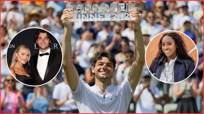 Taylor Fritz’s girlfriend Morgan & Coco Gauff send messages to American after he reclaims ATP Top 4 with stunning Stuttgart victory